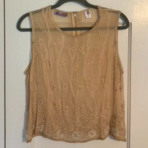 Vintage Embroidered Calypso Top